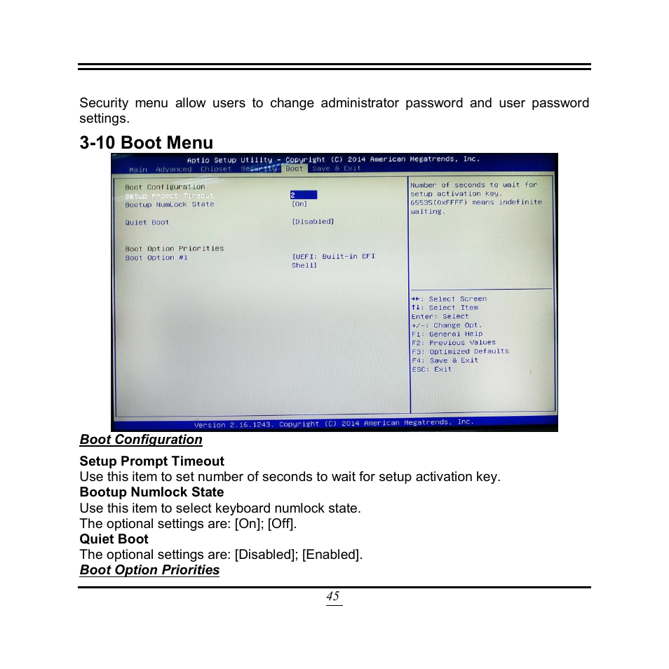 10 boot menu | Jetway Computer NF3E User Manual | Page 50 / 52