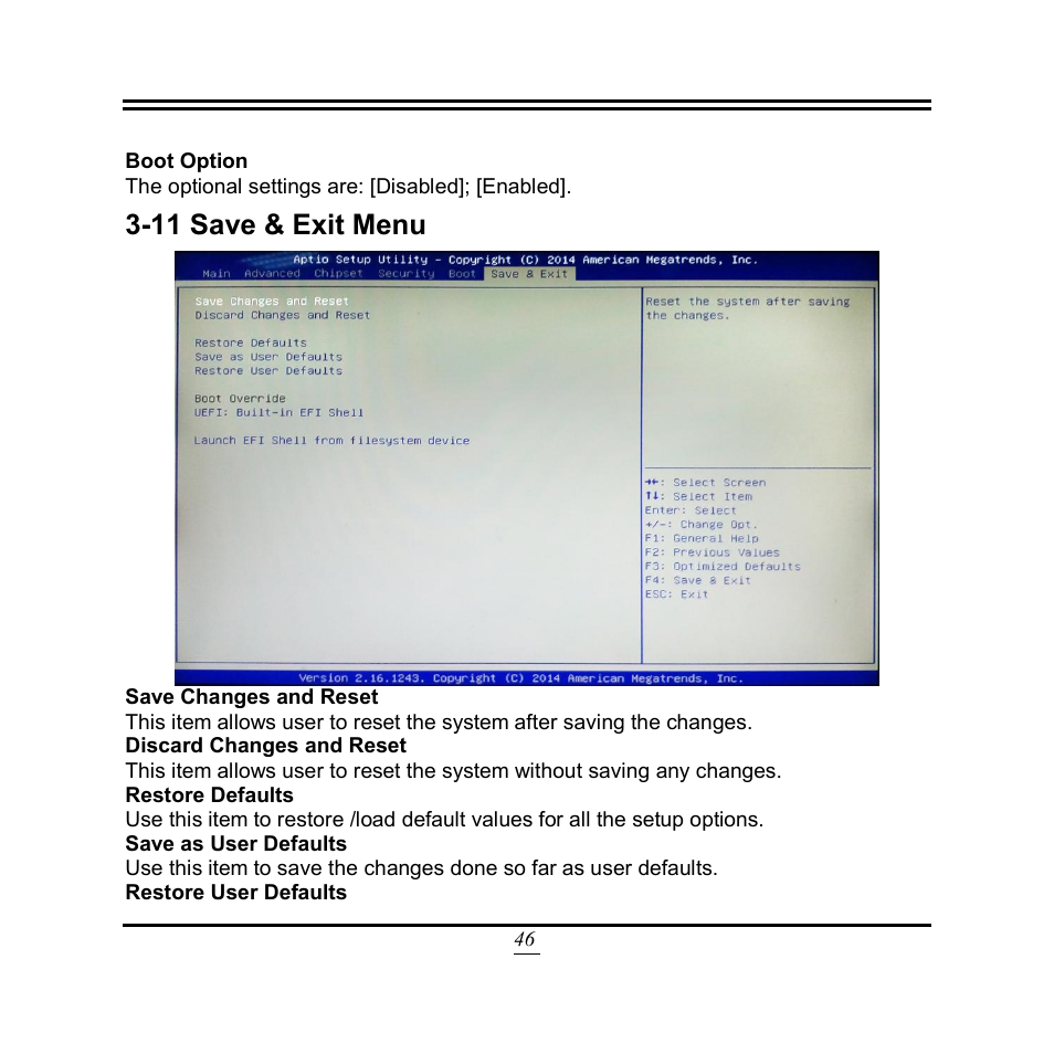 11 save & exit menu | Jetway Computer NF3E User Manual | Page 51 / 52