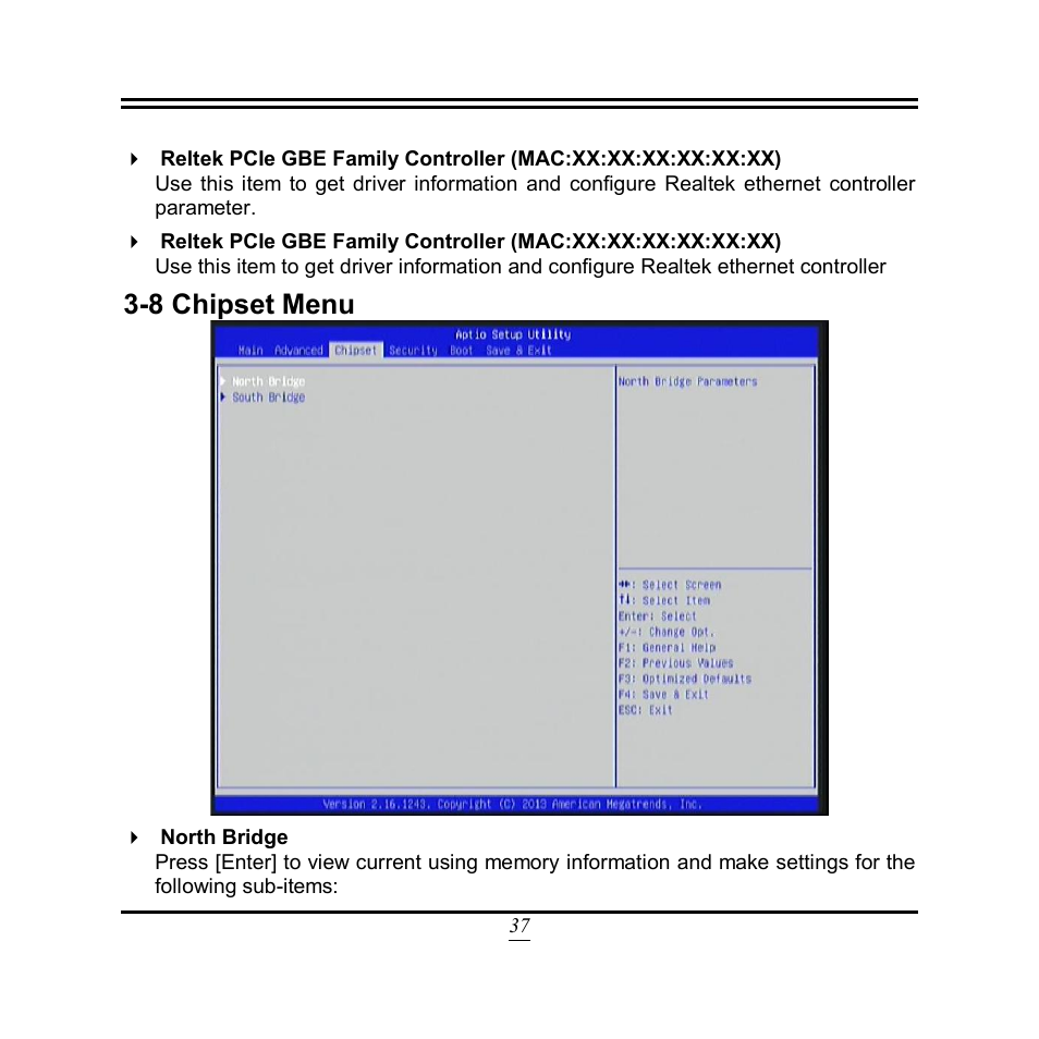 8 chipset menu | Jetway Computer NF3A User Manual | Page 42 / 48
