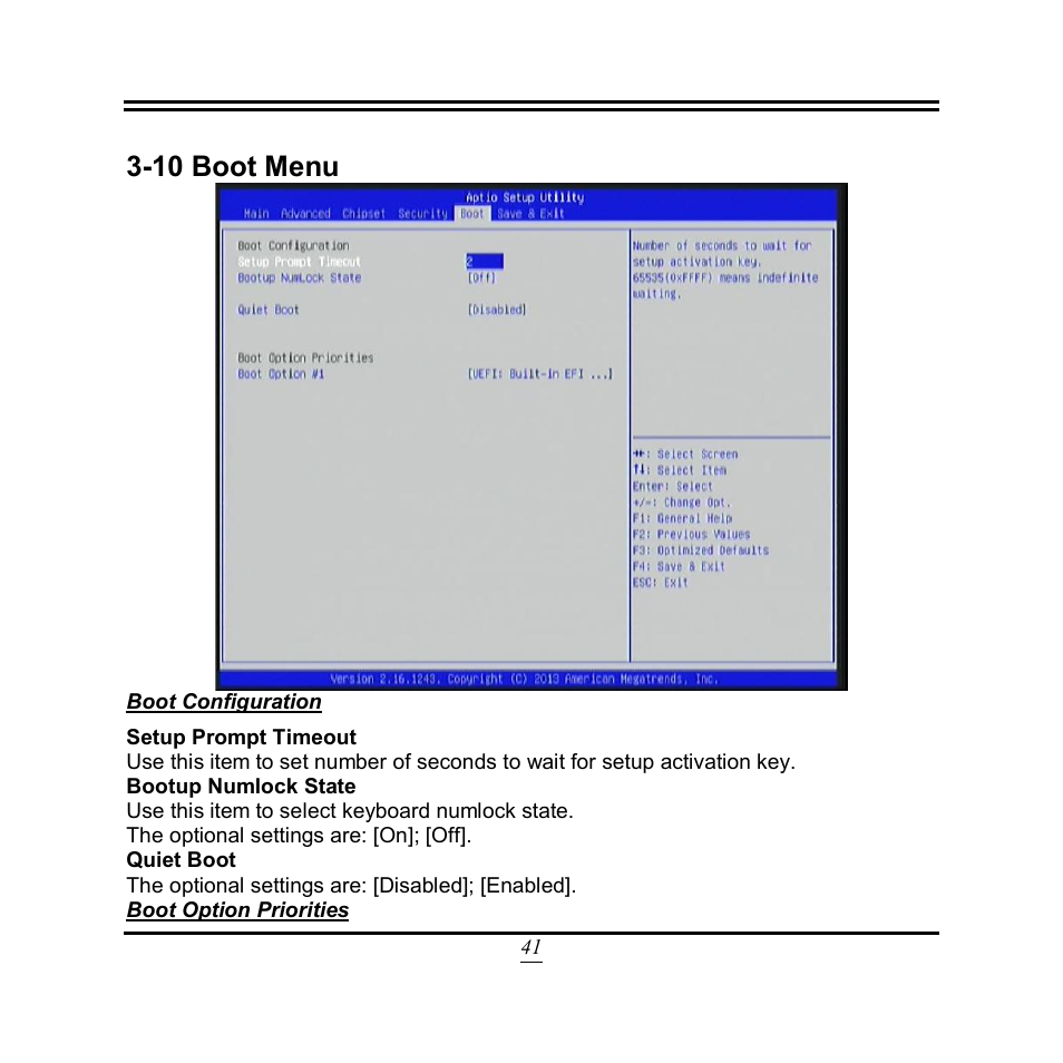 10 boot menu | Jetway Computer NF3A User Manual | Page 46 / 48