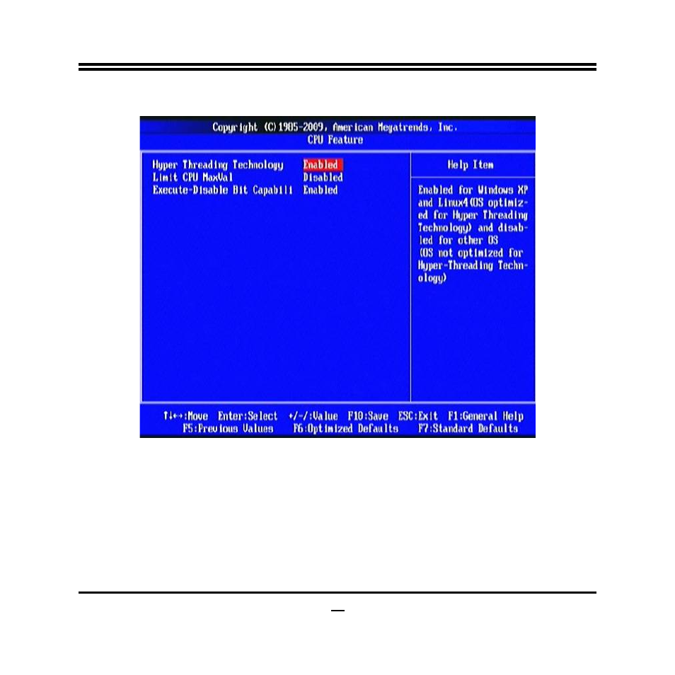 5-1 cpu feature | Jetway Computer NF38QLB User Manual | Page 31 / 46