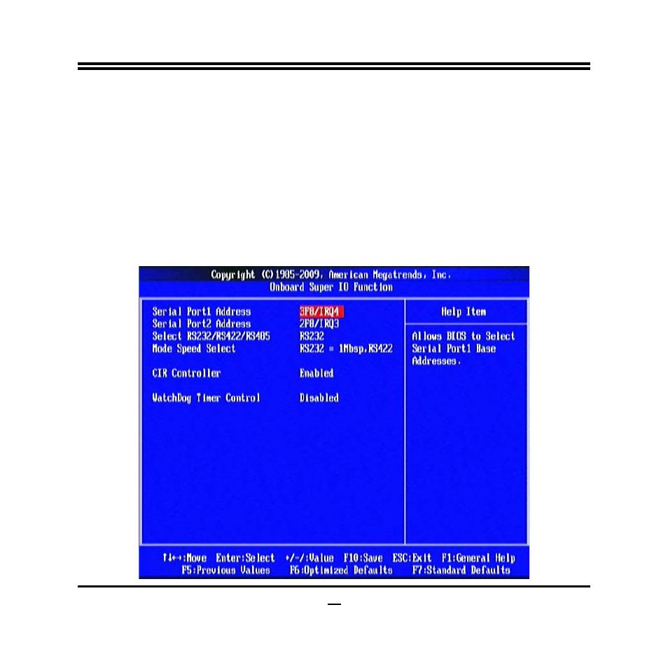 7-3 onboard super io function | Jetway Computer NF38QLB User Manual | Page 36 / 46