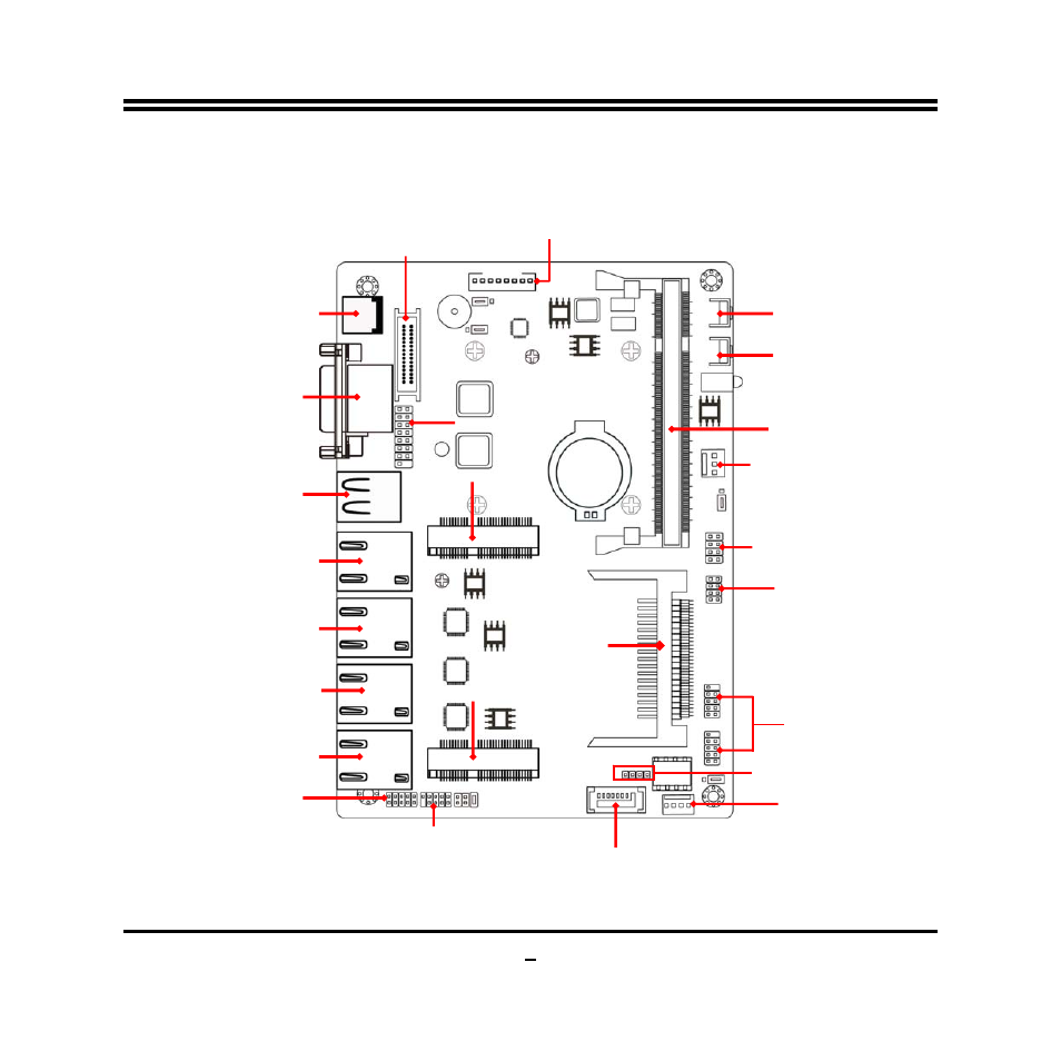 4 internal diagram-front side | Jetway Computer NF38QLB User Manual | Page 9 / 46