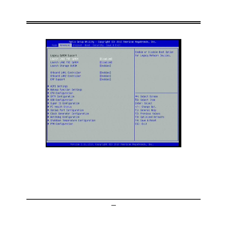 7 advanced menu | Jetway Computer NF36 User Manual | Page 34 / 46