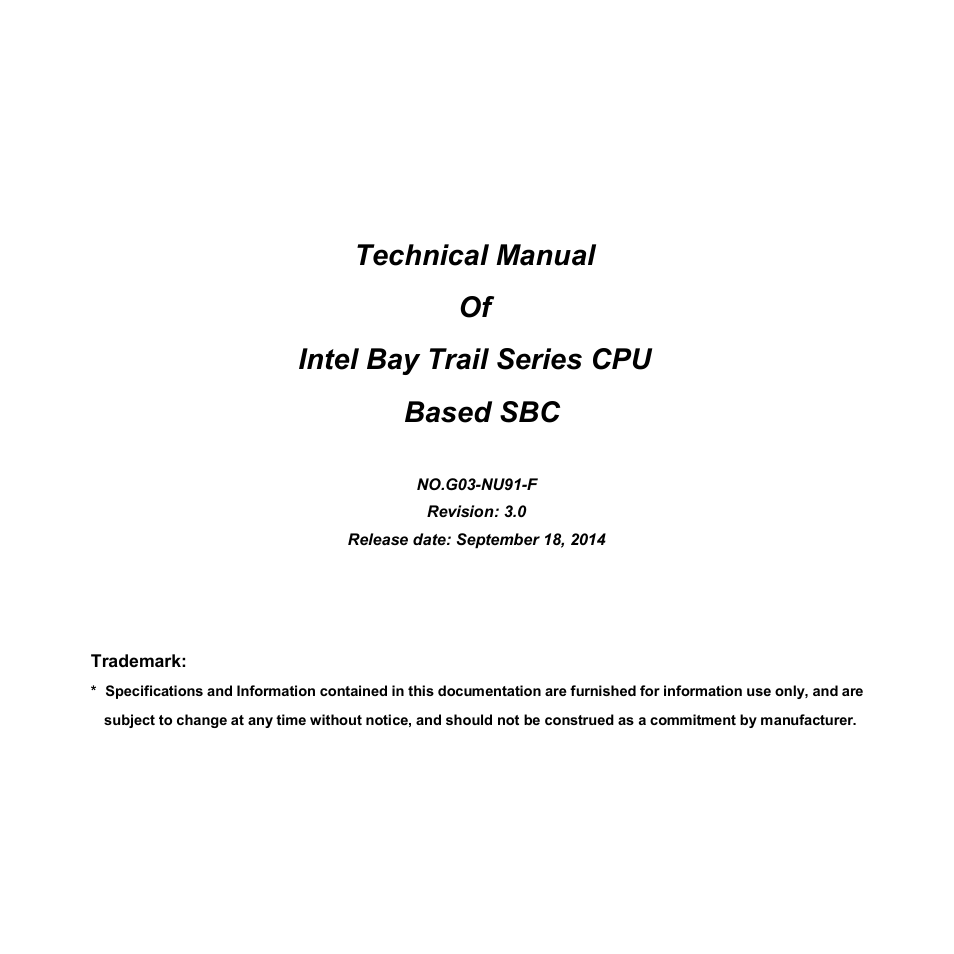 Jetway Computer NU91 User Manual | 35 pages