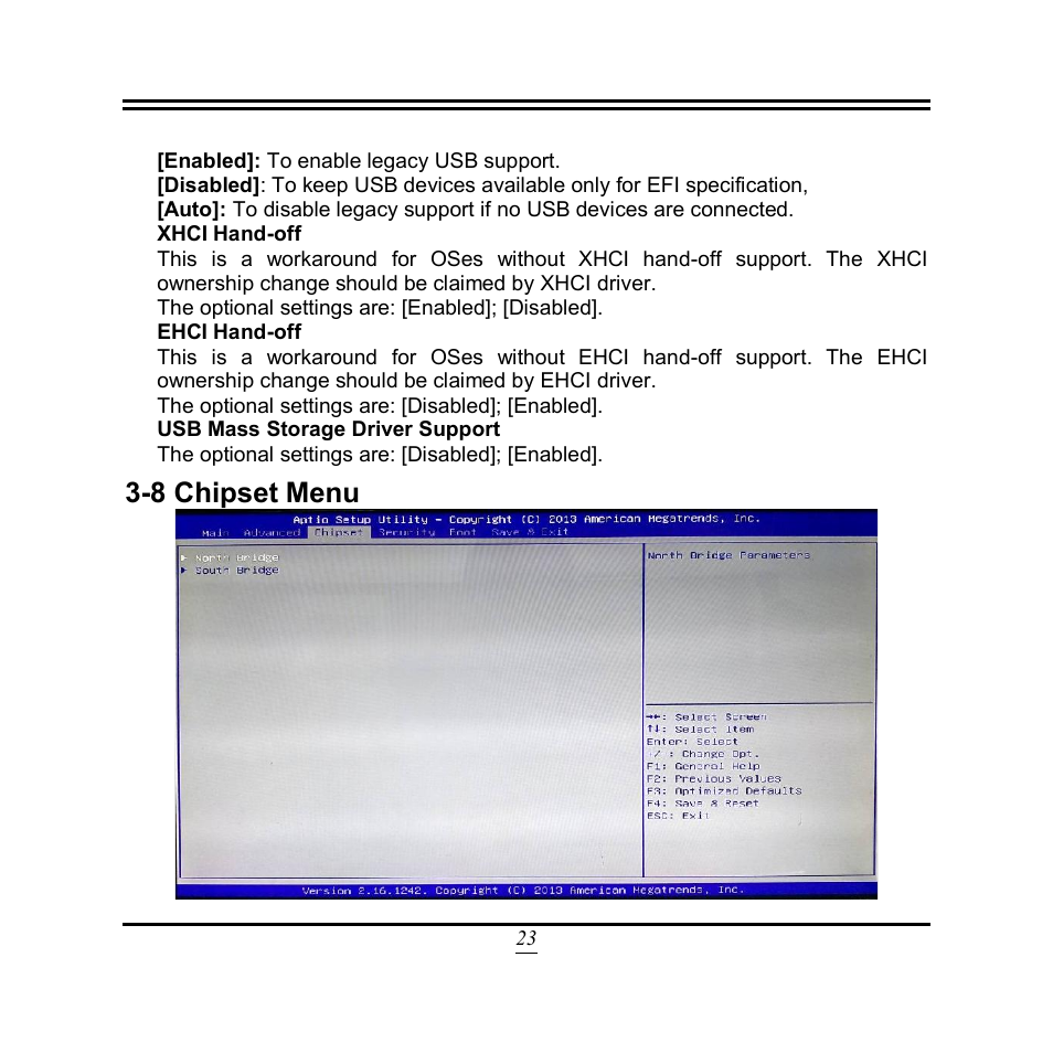 8 chipset menu | Jetway Computer NU91 User Manual | Page 28 / 35