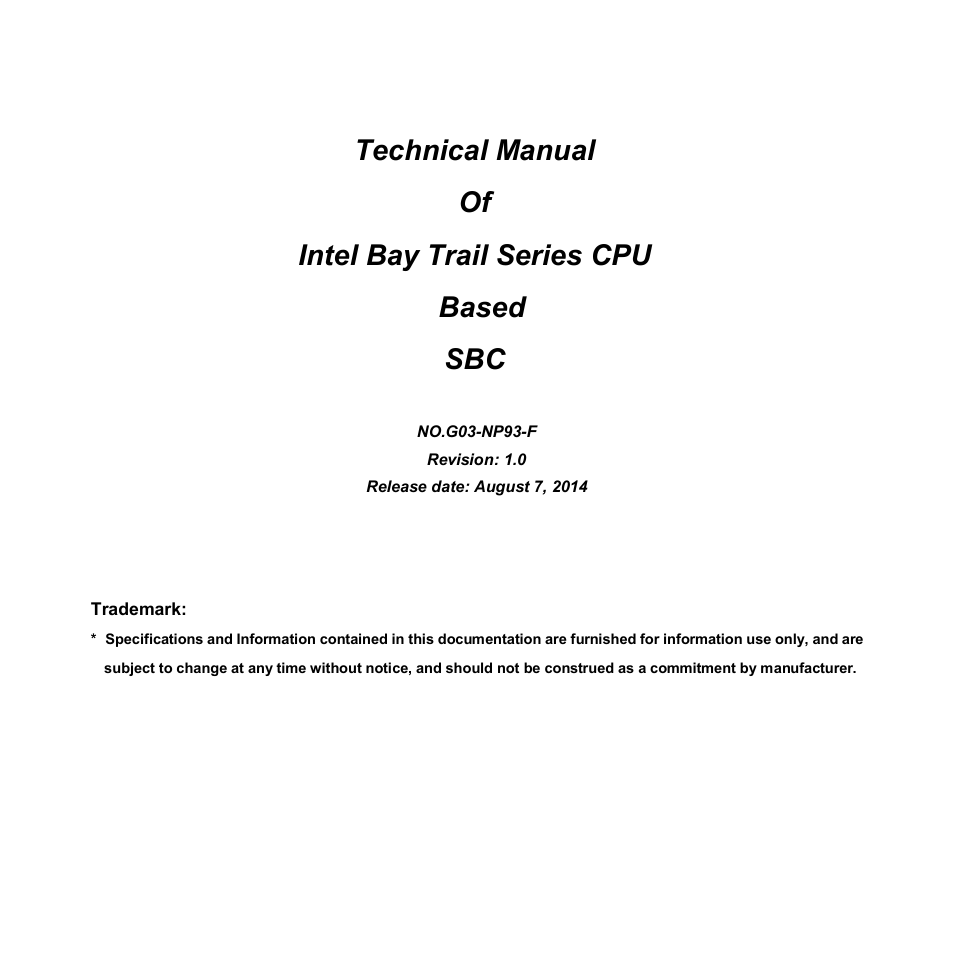 Jetway Computer NP93 User Manual | 39 pages