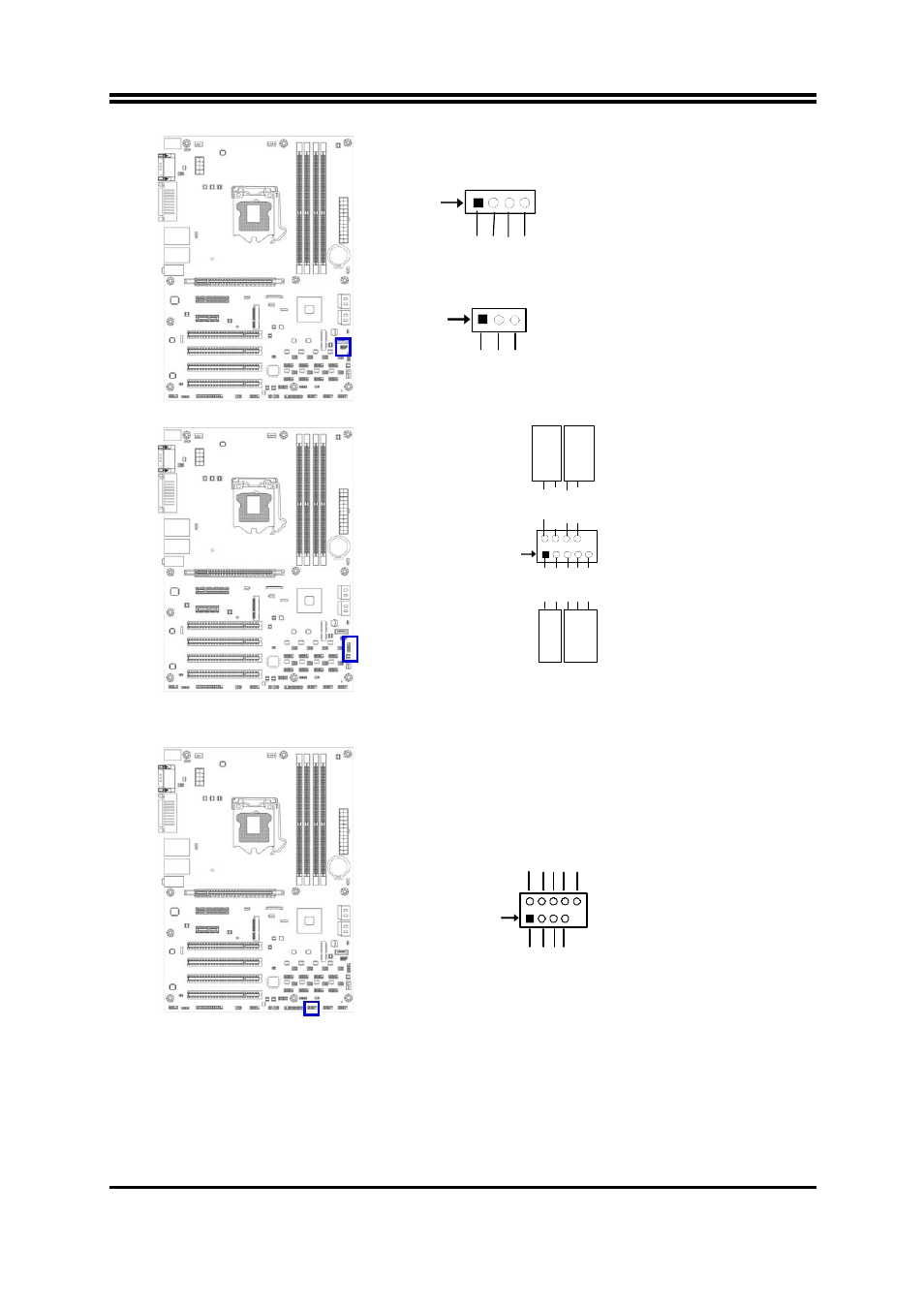 5) front panel header: jw-fp, Speak1, Pwrled1 | Vc c g nd g nd | Jetway Computer NAF92-Q67 User Manual | Page 19 / 35