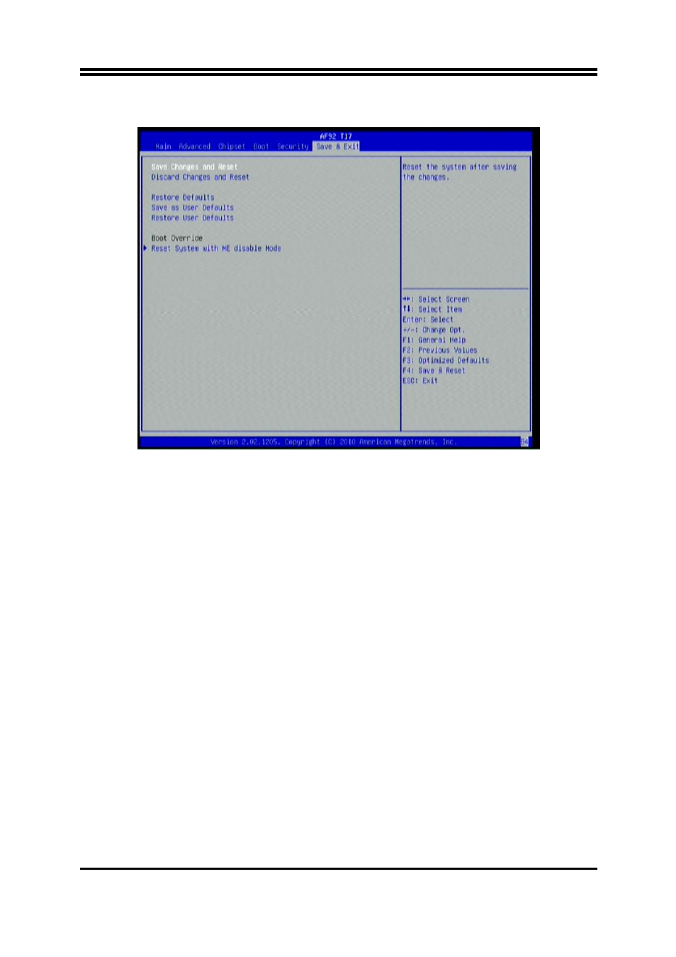 11 save & exit menu | Jetway Computer NAF92-Q67 User Manual | Page 35 / 35