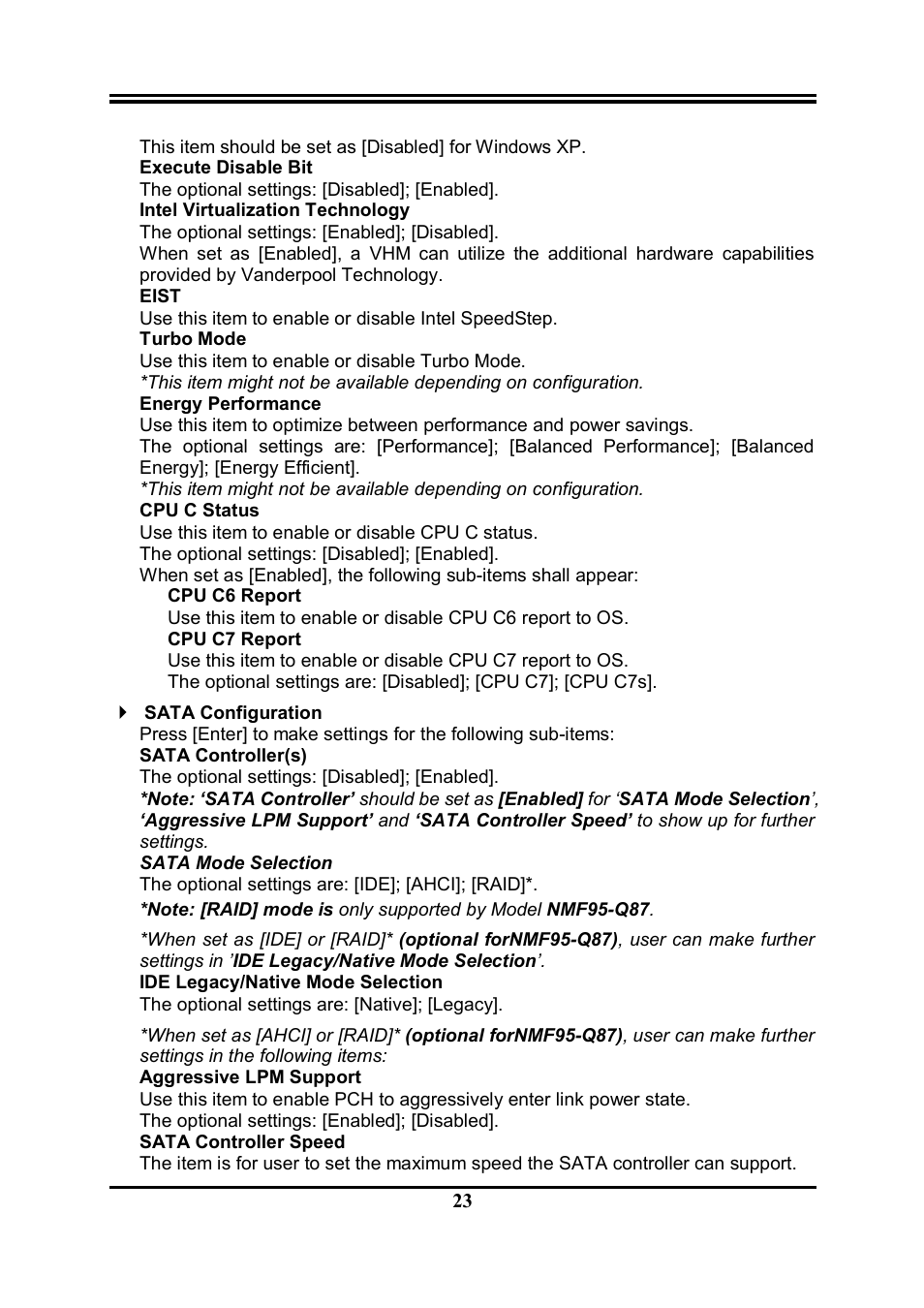 Jetway Computer NMF95-Q87 User Manual | Page 27 / 37