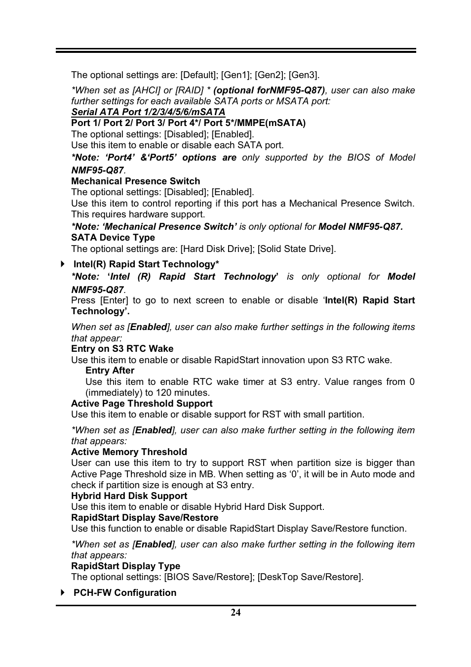 Jetway Computer NMF95-Q87 User Manual | Page 28 / 37