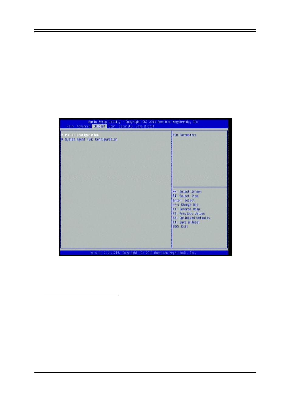 8 chipset menu | Jetway Computer NMF93-Q77 User Manual | Page 29 / 34