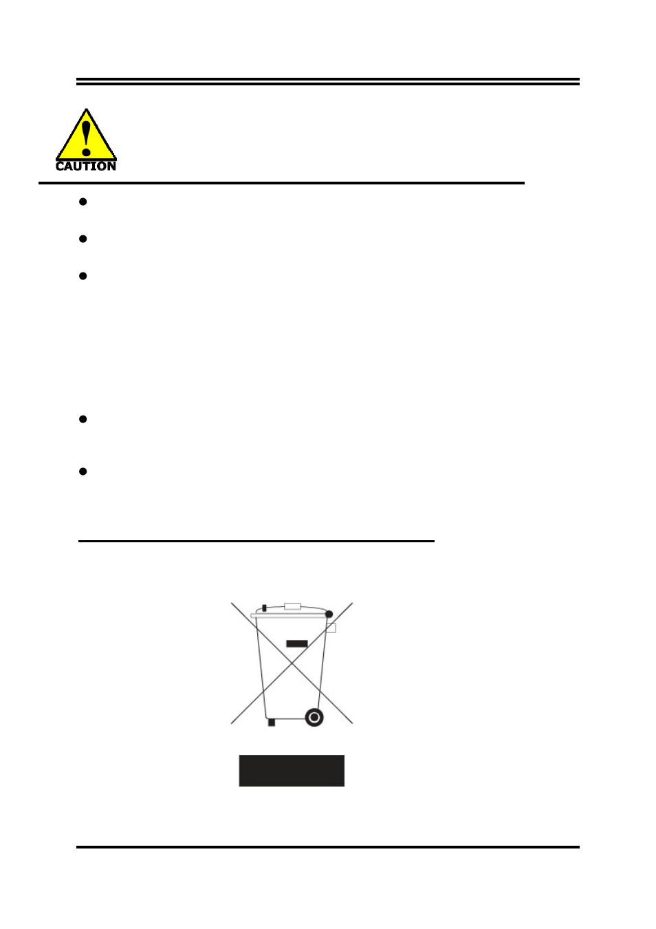 Environmental safety instruction, Environmental protection announcement | Jetway Computer NMF93-Q77 User Manual | Page 3 / 34