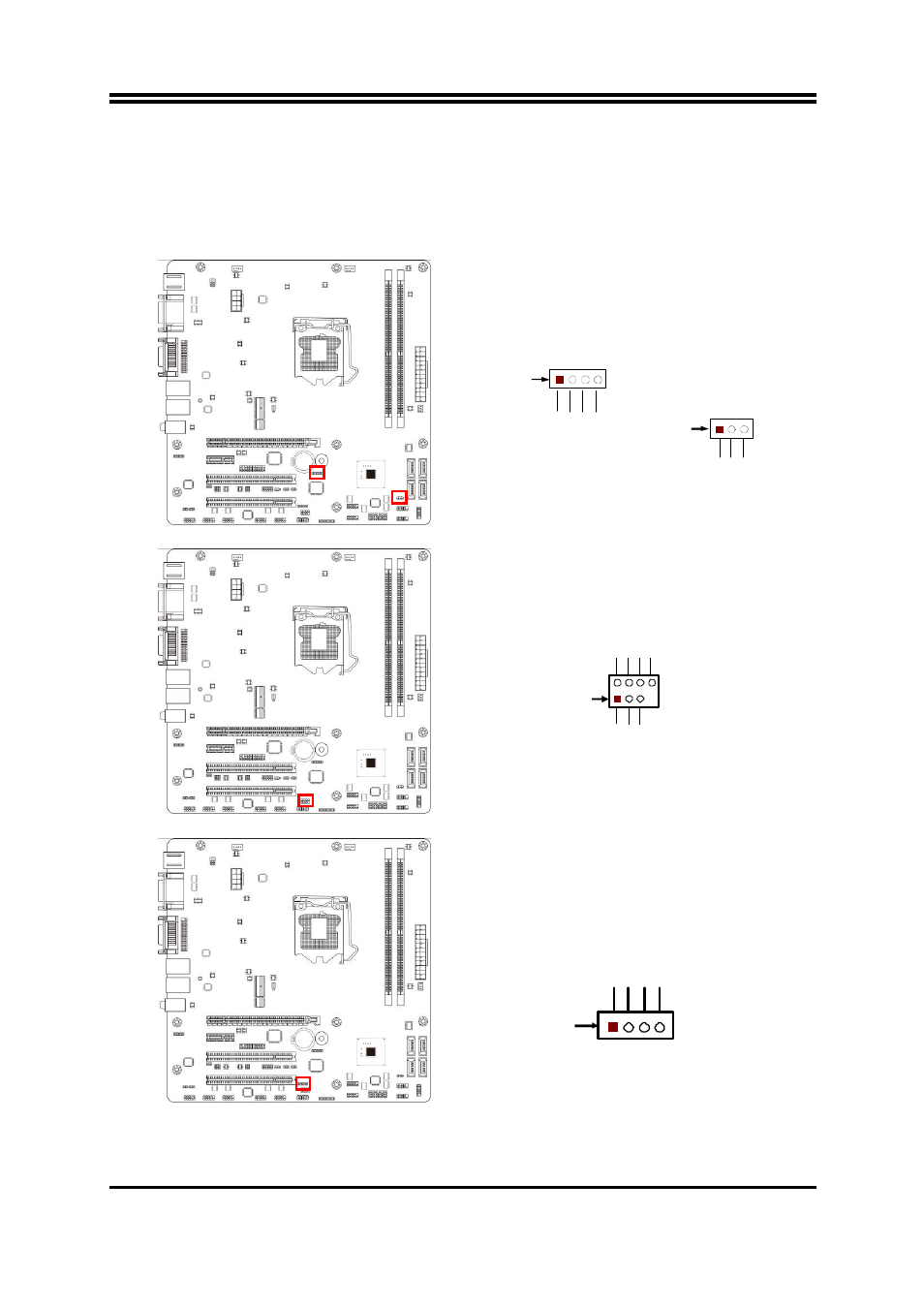6) cir (7-pin): cir header, 7)usb2 (4-pin): usb port header usb2 header | Jetway Computer NMF92-H61 User Manual | Page 16 / 35
