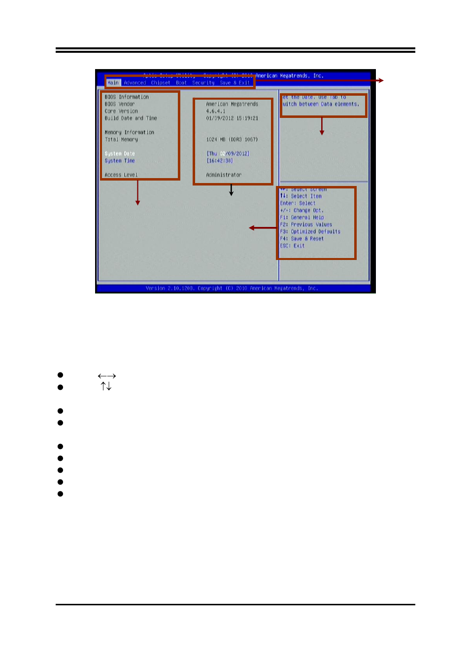 3 function key, 4 getting help | Jetway Computer NMF92-H61 User Manual | Page 22 / 35