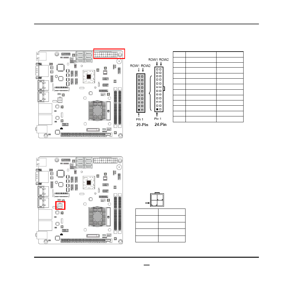 2) atxpwr1 (24-pin block): power connector | Jetway Computer NF83 User Manual | Page 16 / 41