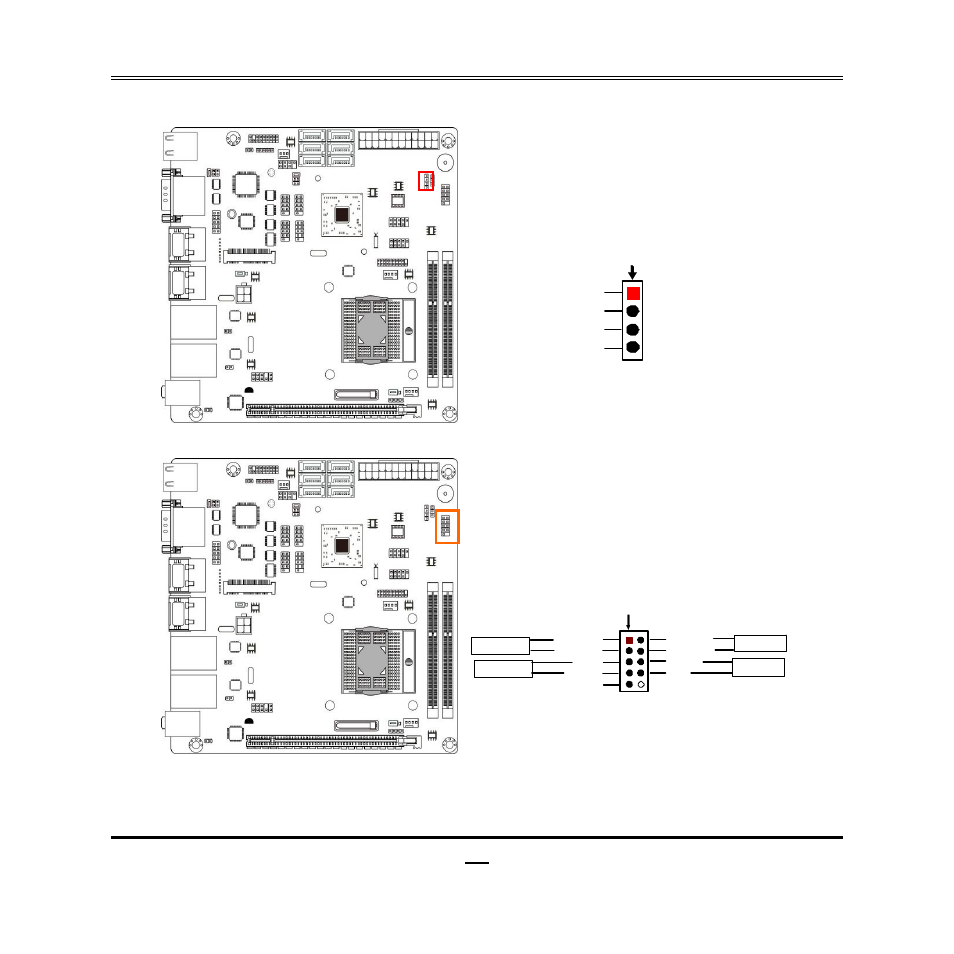 7) jw-fp1(9-pin): front panel header, Speak1 | Jetway Computer NF83 User Manual | Page 20 / 41