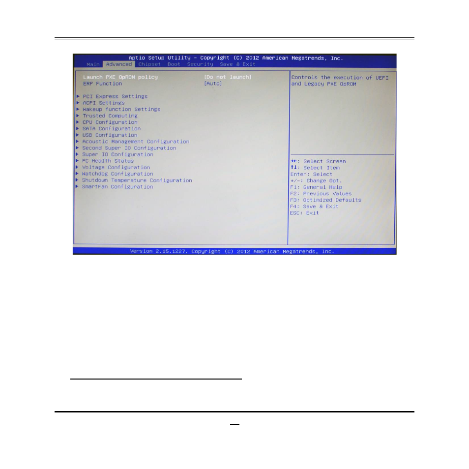 7 advanced menu | Jetway Computer NF83 User Manual | Page 29 / 41