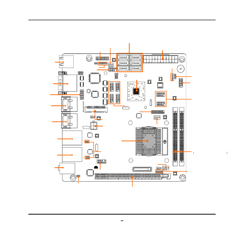 Motherboard internal diagram | Jetway Computer NF83 User Manual | Page 9 / 41