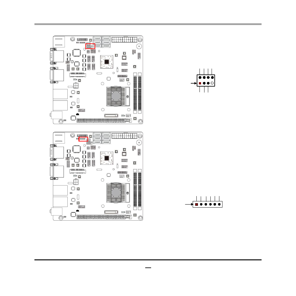 16 (7) cir_con (7-pin): cir header, 8) kb_ms1 (6-pin): ps/2 keyboard & mouse header | Jetway Computer NF82 User Manual | Page 21 / 40