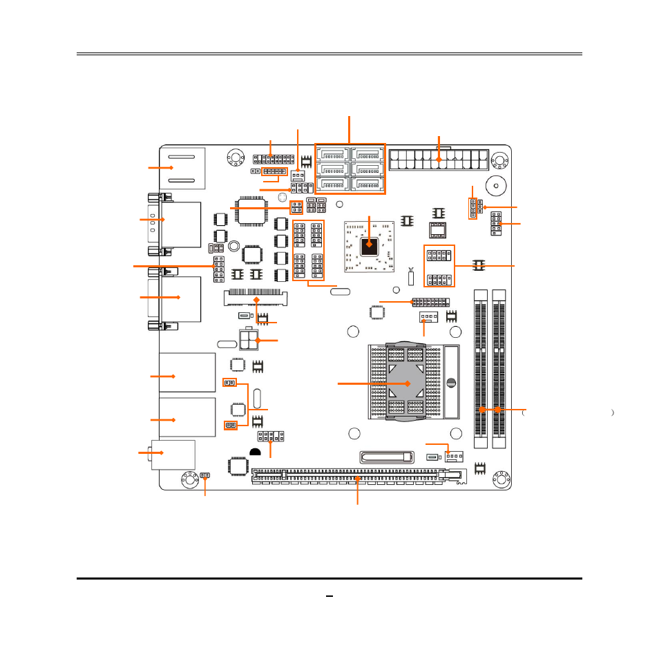 Motherboard internal diagram | Jetway Computer NF82 User Manual | Page 9 / 40