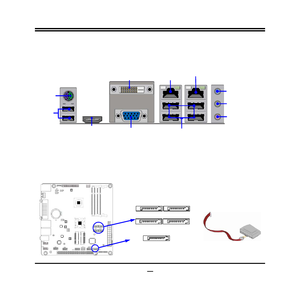 2 connectors and headers 2-2-1 connectors | Jetway Computer NF81 User Manual | Page 15 / 35