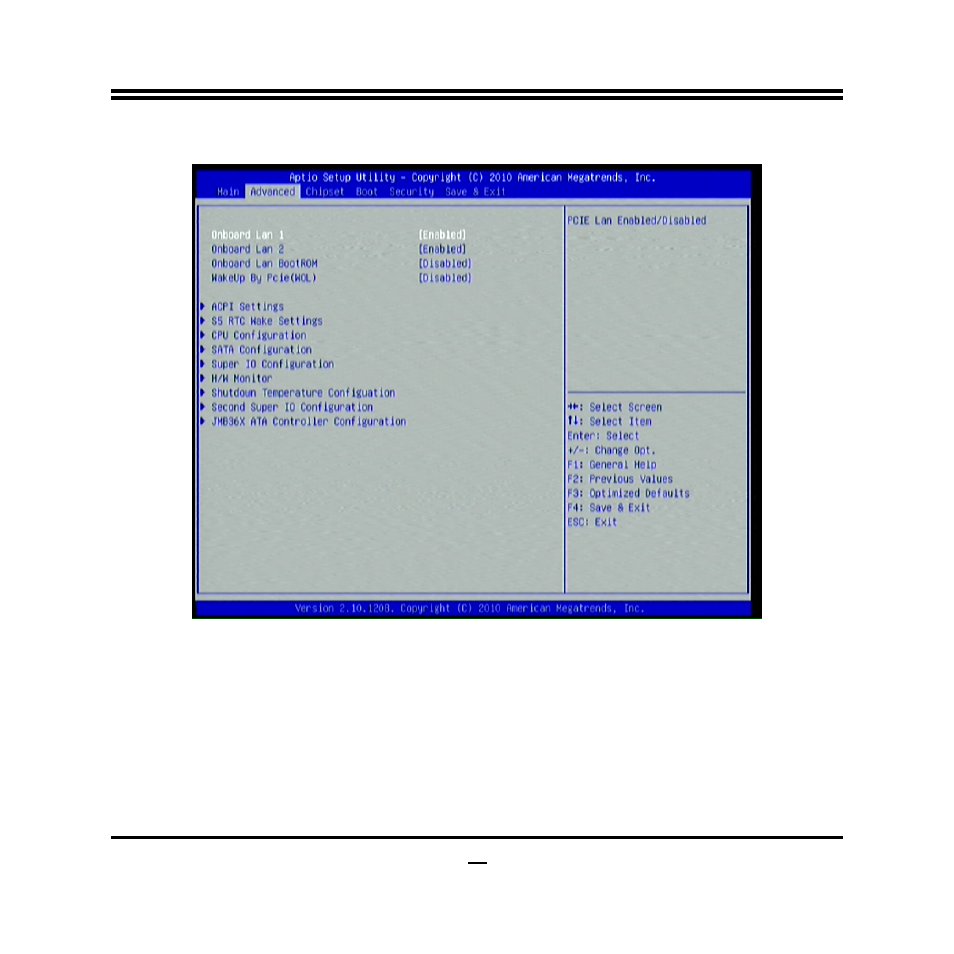 7 advanced menu | Jetway Computer NF35 v.4.0 User Manual | Page 25 / 34