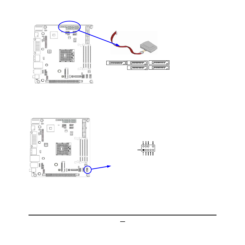 2-2 headers | Jetway Computer NC9BU User Manual | Page 17 / 40