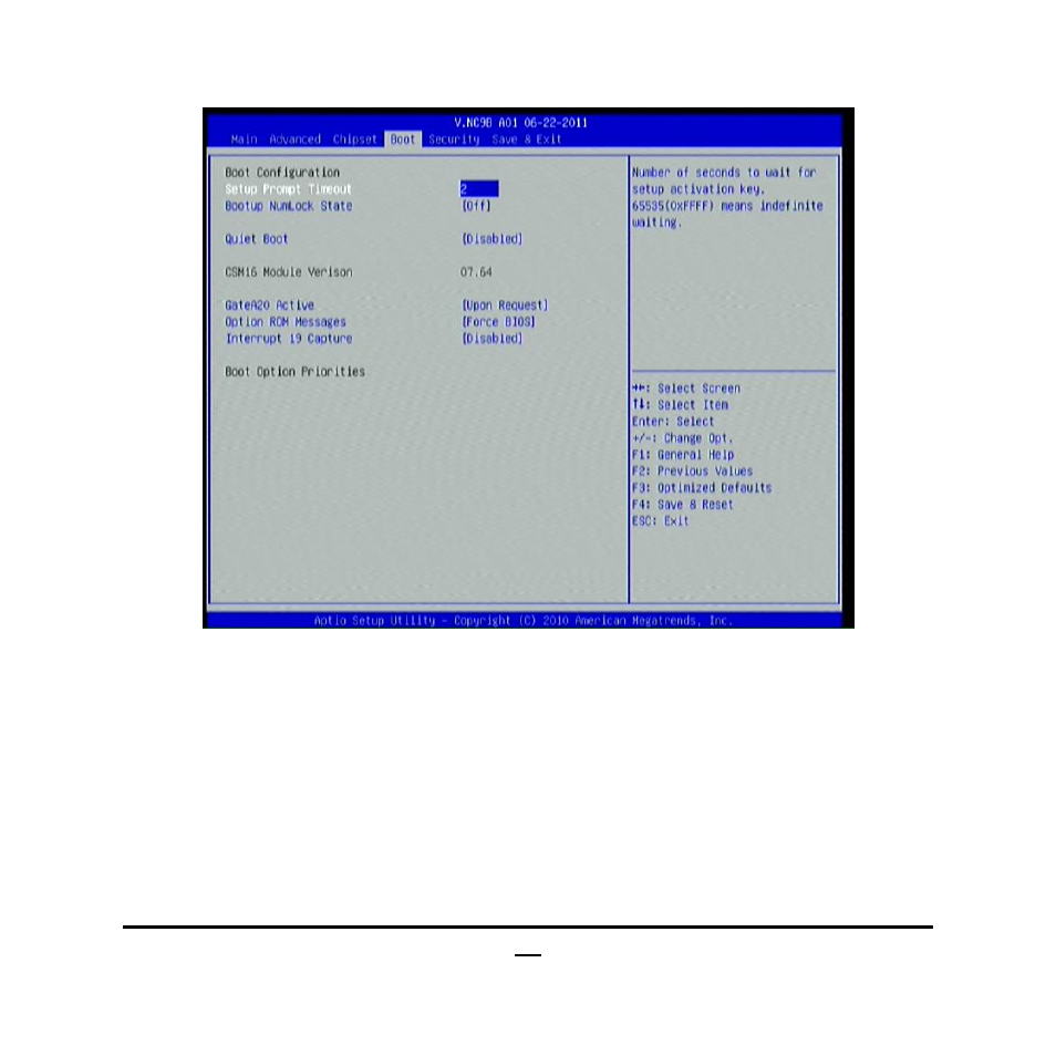 9 boot menu | Jetway Computer NC9BU User Manual | Page 38 / 40