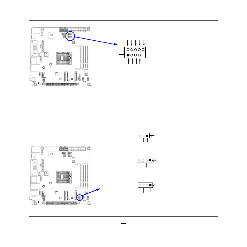 Usb port header | Jetway Computer NF98 User Manual | Page 20 / 37