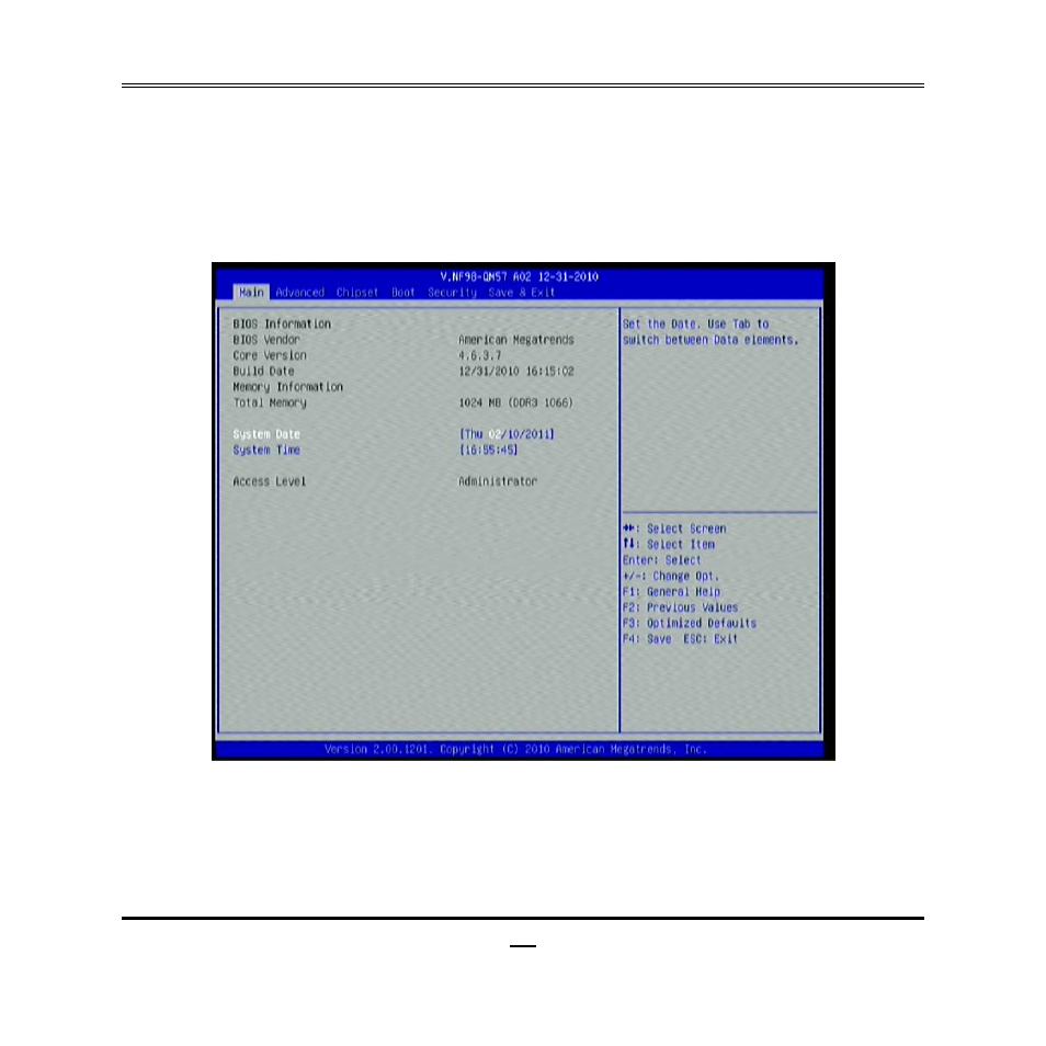 6 main menu | Jetway Computer NF98 User Manual | Page 26 / 37