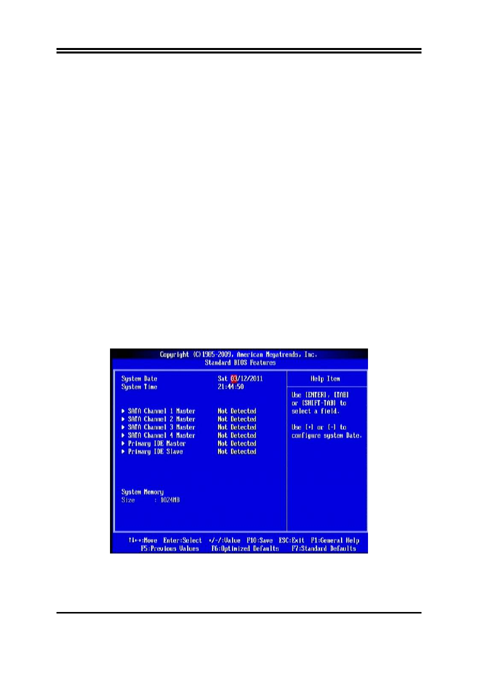 4 standard bios features | Jetway Computer NMF91-G41 User Manual | Page 22 / 33