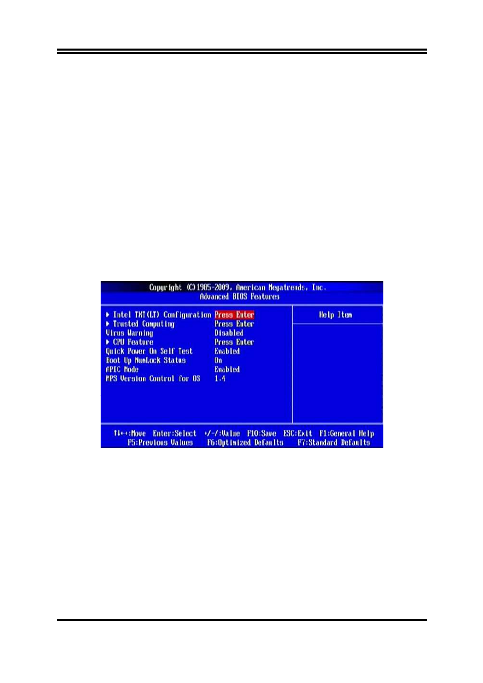 5 advanced bios features | Jetway Computer NMF91-G41 User Manual | Page 23 / 33