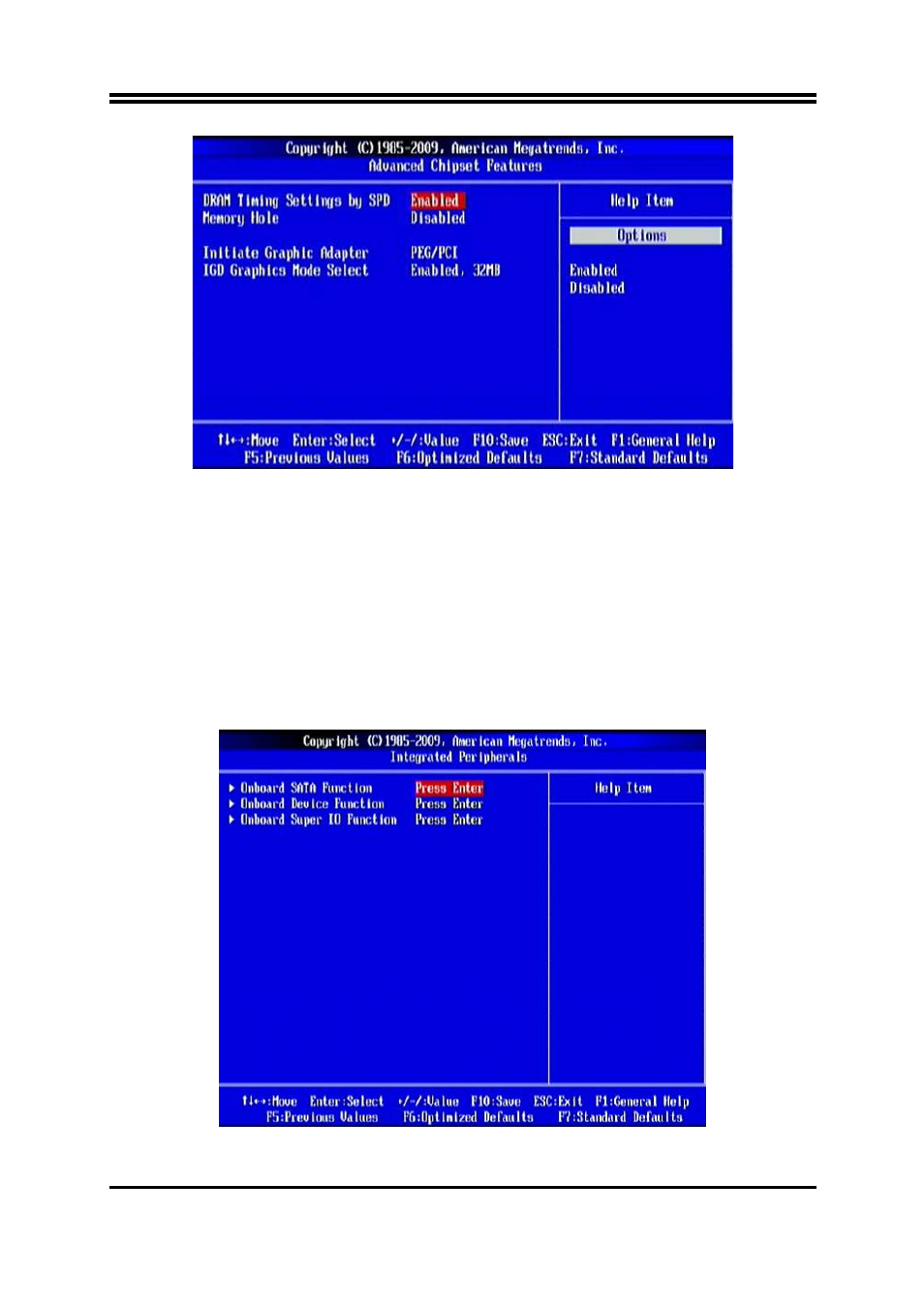 7 integrated peripherals | Jetway Computer NMF91-G41 User Manual | Page 25 / 33