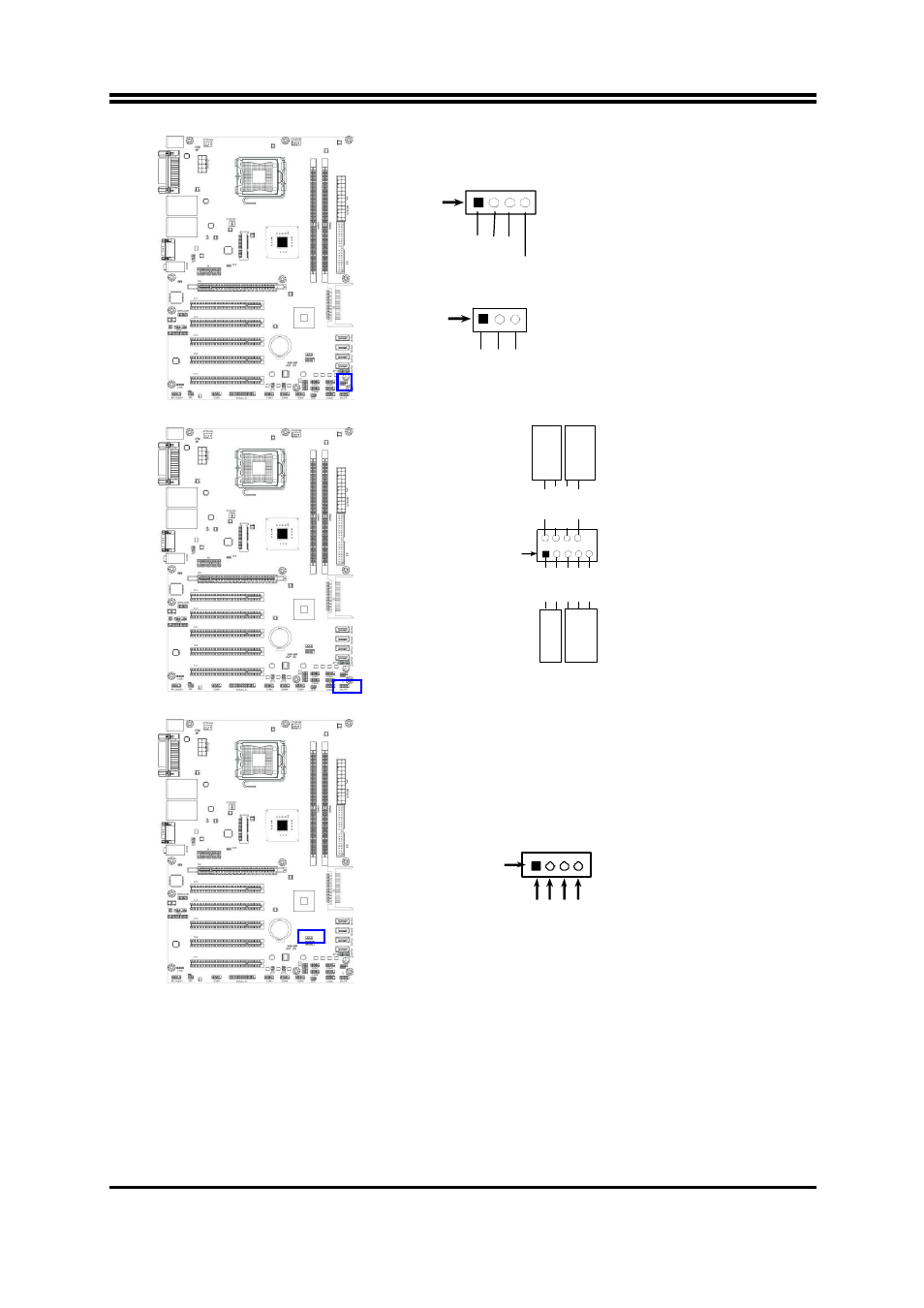 Usb3 header, 5) front panel header: jw-fp, 6) usb port headers (4-pin): usb3 | Speak1, Pwrled1 | Jetway Computer NAF91R-G41 User Manual | Page 19 / 36