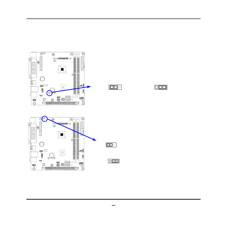 Chapter 2 hardware installation, 1 jumper setting, 1) clear cmos (3-pin): jbat1 | 2) kb/usb power on function setting: jp1 | Jetway Computer NC94 User Manual | Page 11 / 40