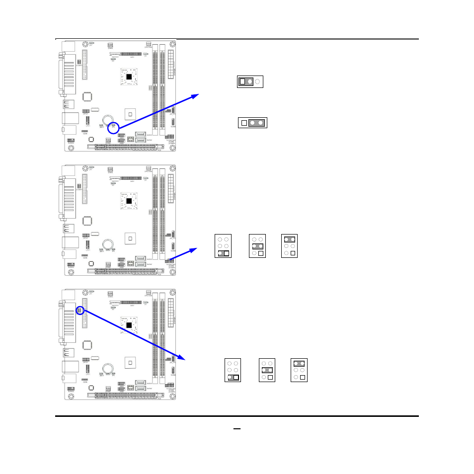 7) jcomp1: com1 pin9 function select, 8) jcomp2: com2 pin9 function select | Jetway Computer NC94 User Manual | Page 13 / 40