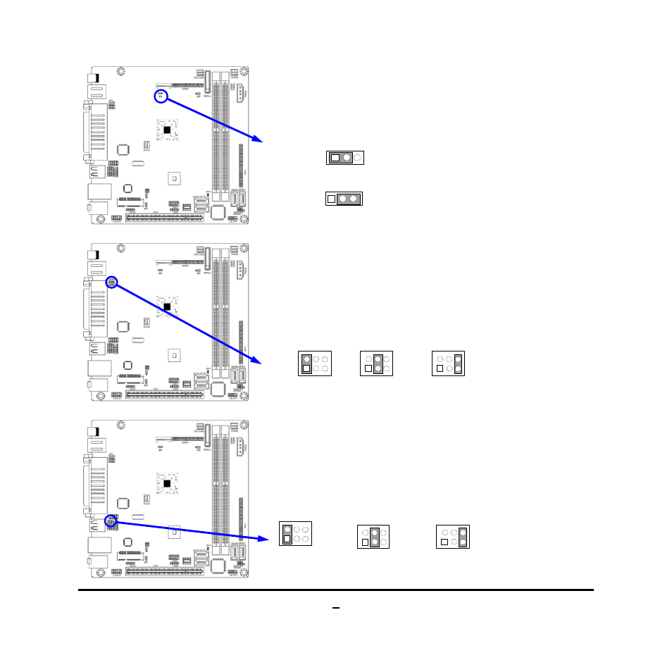6) jp6: com1 pin9 function select, 7) jp7: com2 pin9 function select | Jetway Computer NC96 User Manual | Page 14 / 41