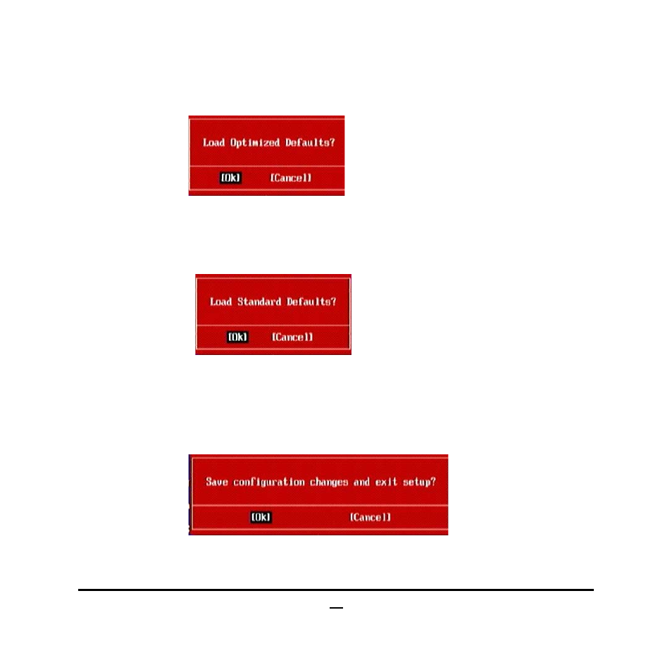 13 load optimized /standard defaults, 14 save & exit setup/ exit without saving | Jetway Computer NC96 User Manual | Page 40 / 41