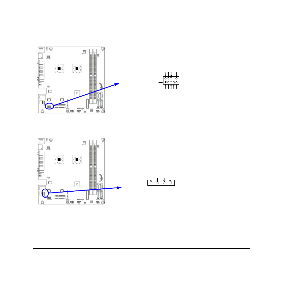 2-2 headers, Cdin1, Cd audio-in headers | Jetway Computer NC98 User Manual | Page 14 / 35