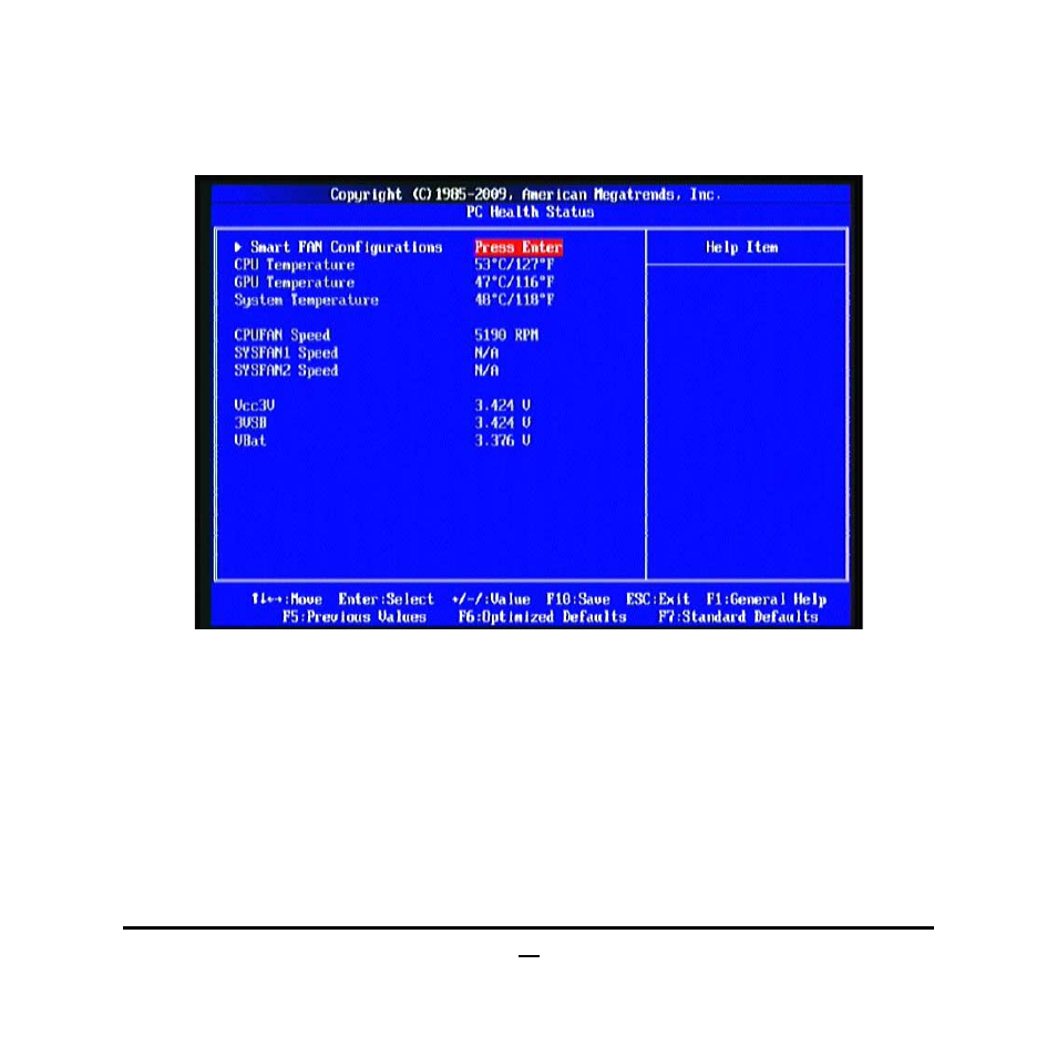 9 pc health status | Jetway Computer NC98 User Manual | Page 31 / 35
