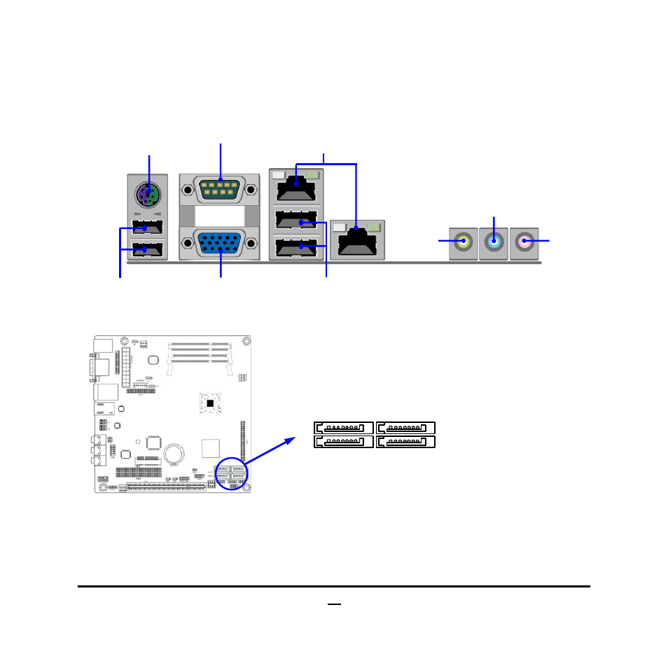 2 connectors and headers 2-2-1 connectors | Jetway Computer NC9C User Manual | Page 15 / 39