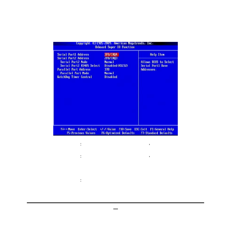 7-3 onboard super io function | Jetway Computer NC9C User Manual | Page 33 / 39