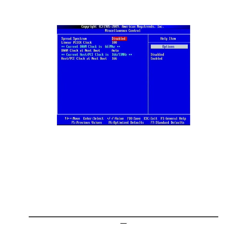 11 miscellaneous control, 12 password setting | Jetway Computer NC9C User Manual | Page 37 / 39