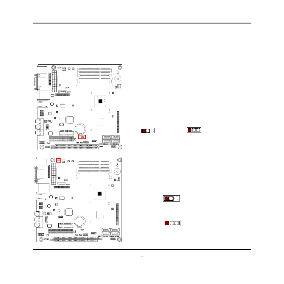 Chapter 2 hardware installation, 1 jumper setting, 1) jbat (3-pin): clear cmos function setting | 2) jp1 (3-pin): k/b, usb power on function setting | Jetway Computer NC9E User Manual | Page 13 / 47