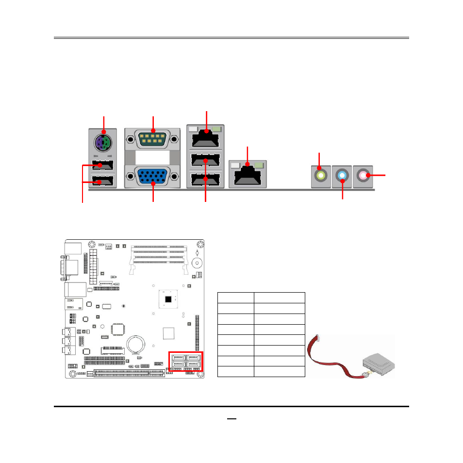 2 connectors and headers 2-2-1 connectors | Jetway Computer NC9E User Manual | Page 17 / 47