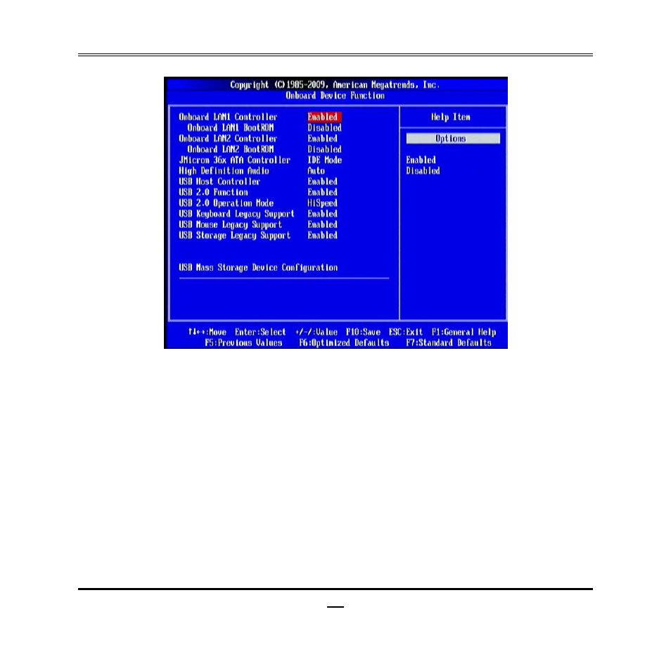 7-2 onboard device function | Jetway Computer NC9E User Manual | Page 38 / 47