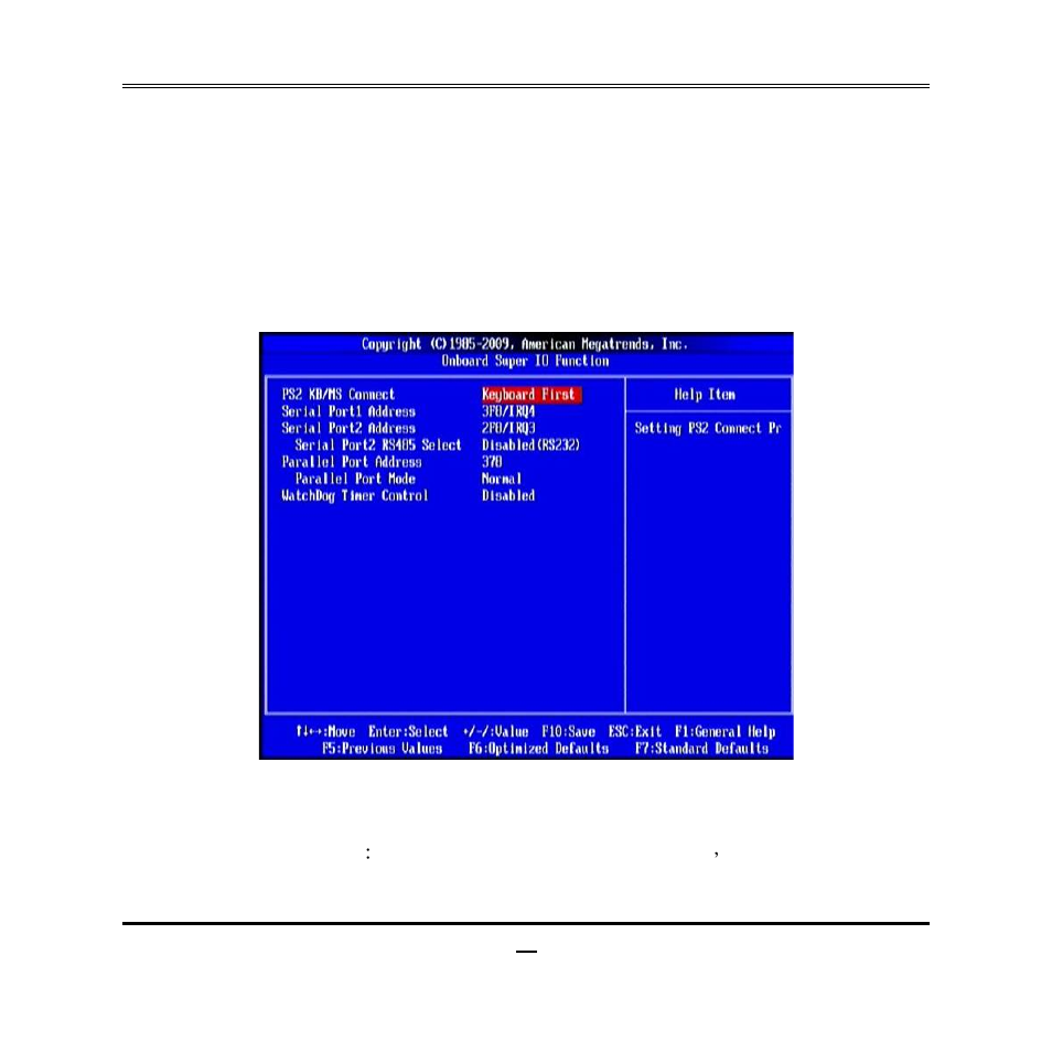 7-3 onboard super io function | Jetway Computer NC9E User Manual | Page 39 / 47