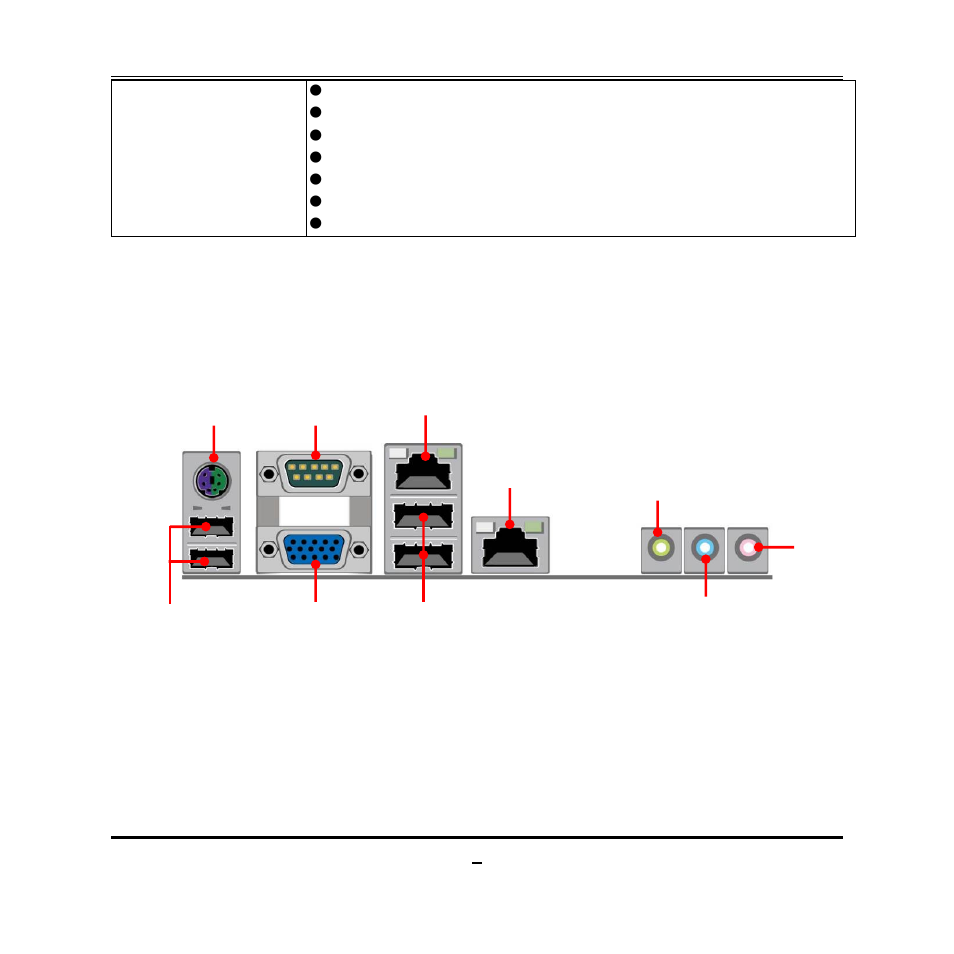 3 layout diagram rear io diagram | Jetway Computer NC9E User Manual | Page 8 / 47