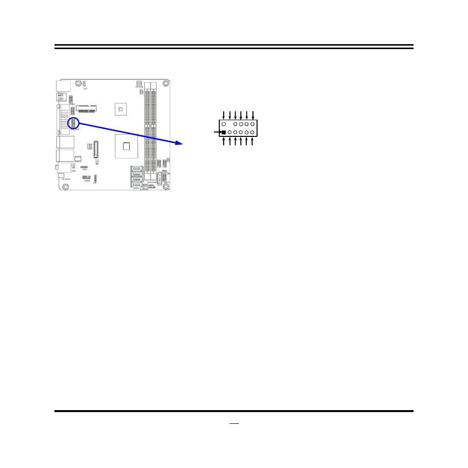 9) lpc connector (12-pin): lpc_con, Lpc connector | Jetway Computer NC63 User Manual | Page 20 / 41